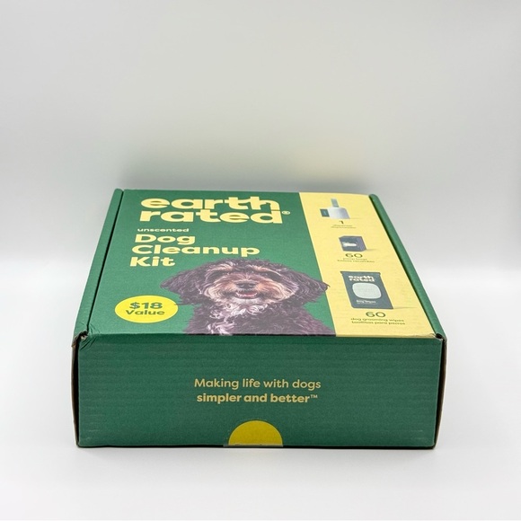 Earth Rated Unscented Dog Cleanup Kit with 60 Bags and 60 Wipes - Picture 5 of 6